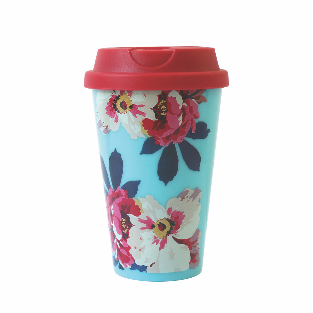 Floral Print Travel Cup By Joules